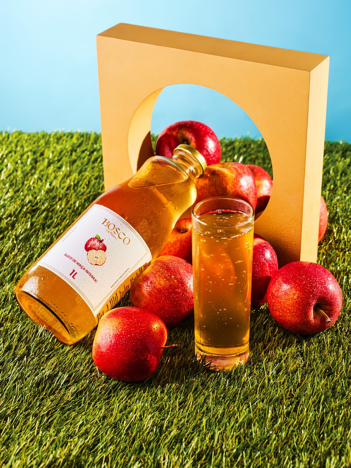 Suco de maçã integral Bosco Natural