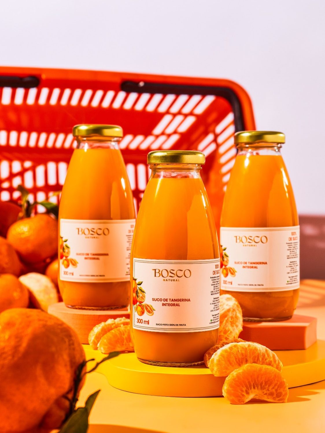 Suco de tangerina integral Bosco Natural