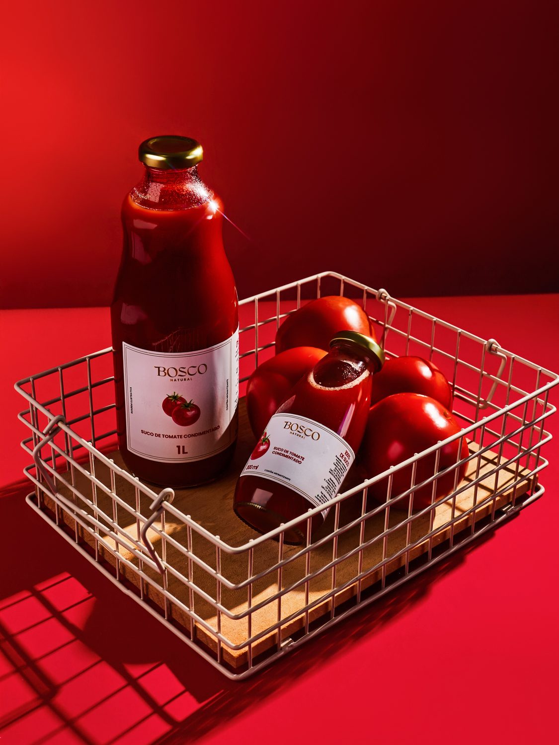 Suco de tomate condimentado Bosco Natural